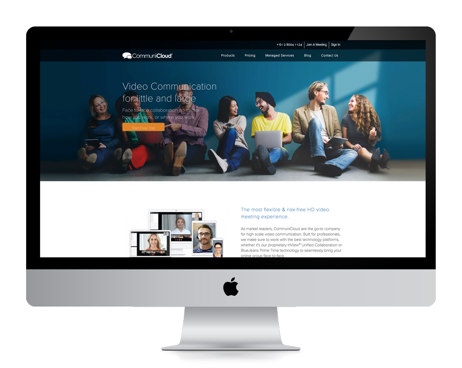 CommuniCloud iMac