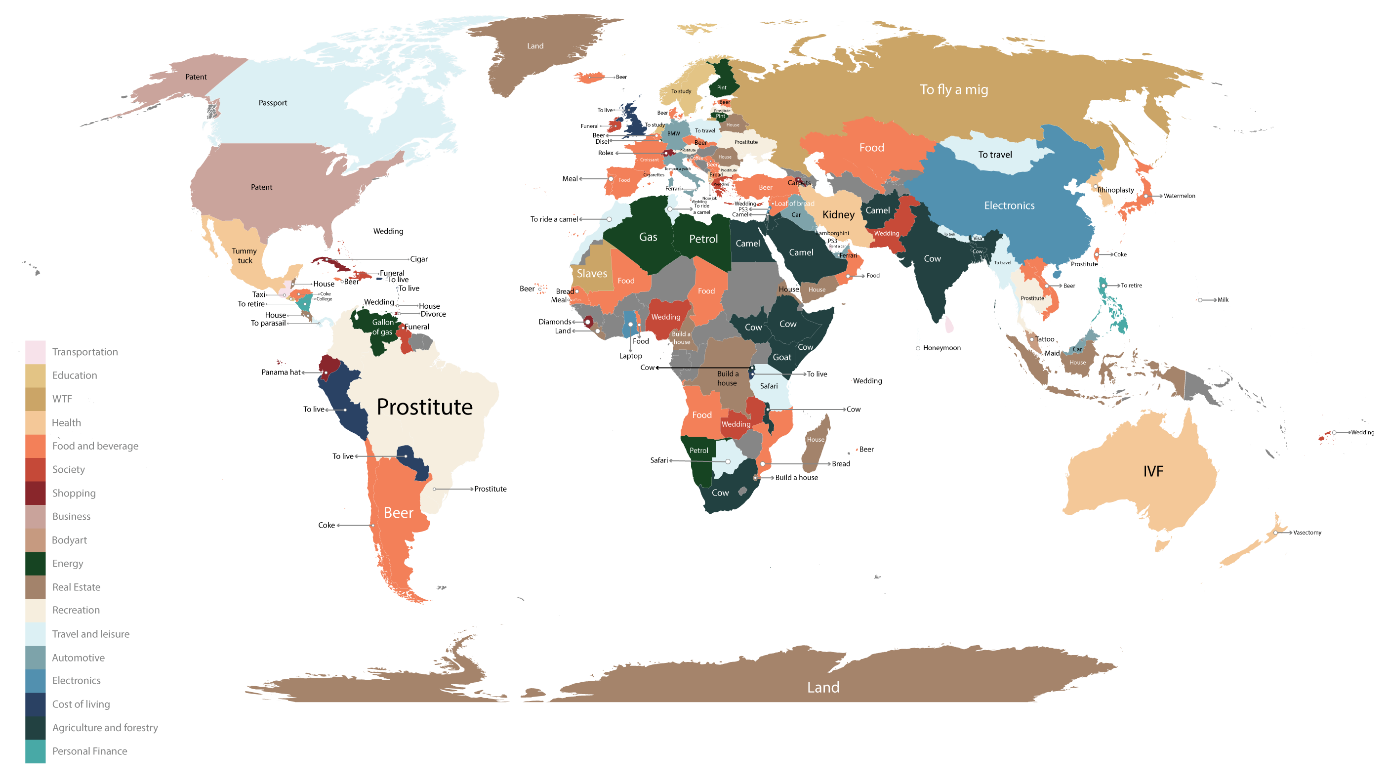 World map google