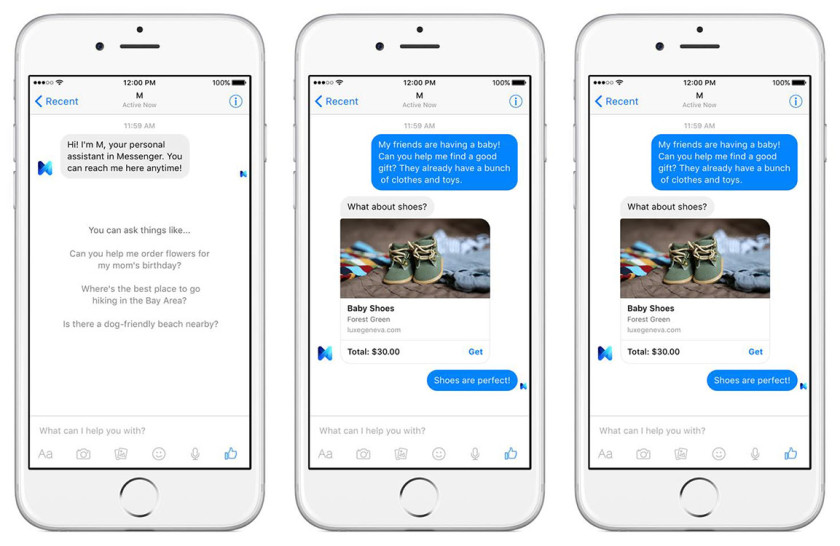 Facebook M Assistant