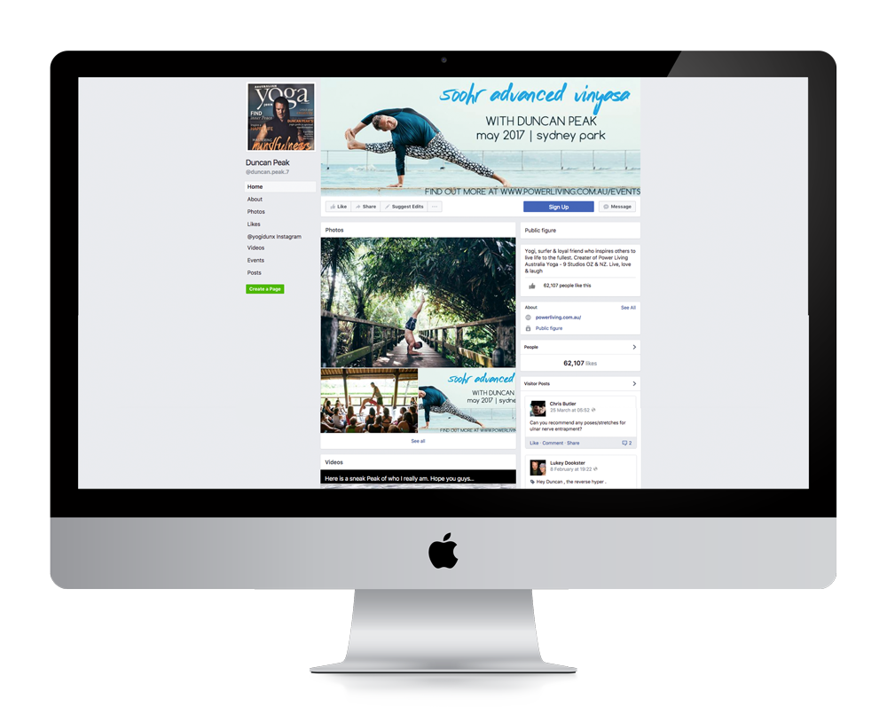 Duncan Facebook iMac