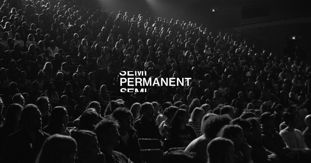 Semi Permanent auditorium branding